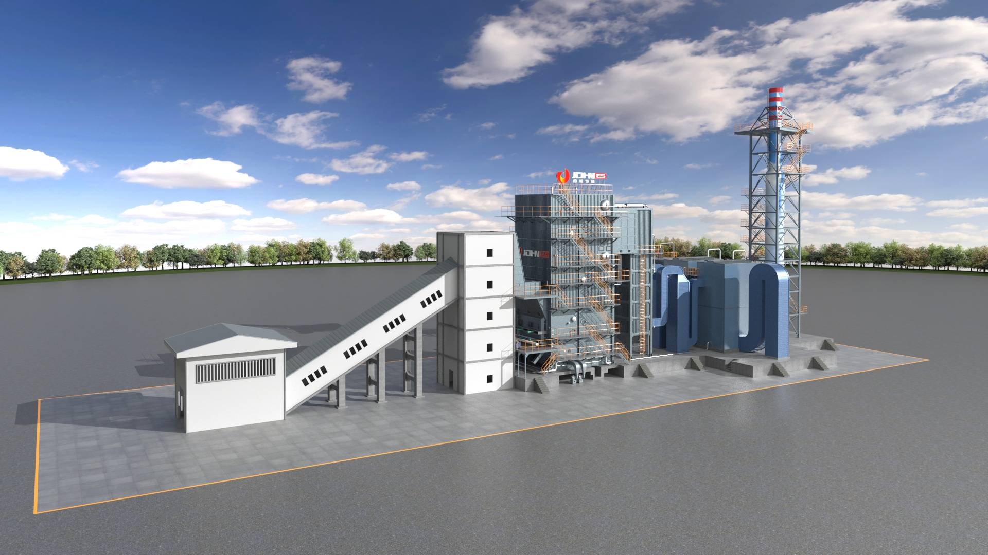 高效節能不打折，約翰生物質鍋爐賦能綠色生產生物質鍋爐廠家