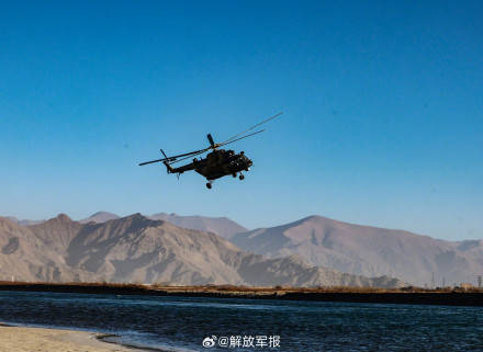 轉發收藏！高原直升機演練現場圖