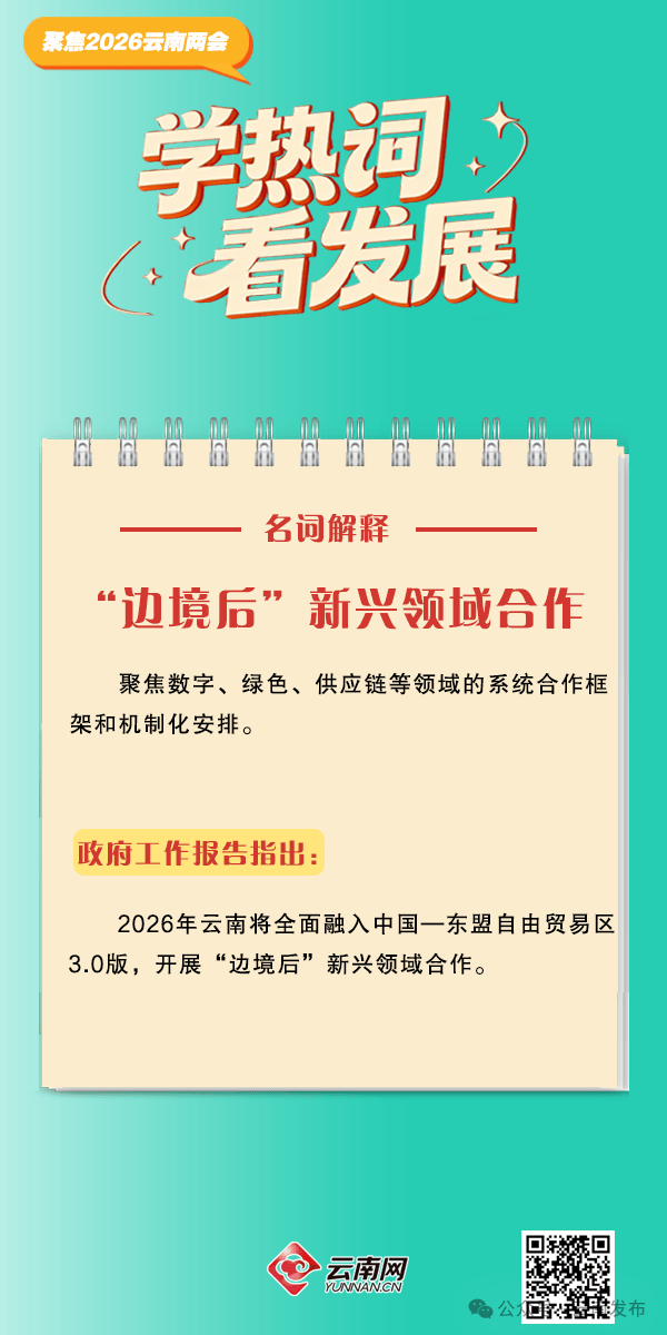 【聚焦2026雲南省兩會】2026年雲南省政府工作報告熱詞出爐！收藏學習→