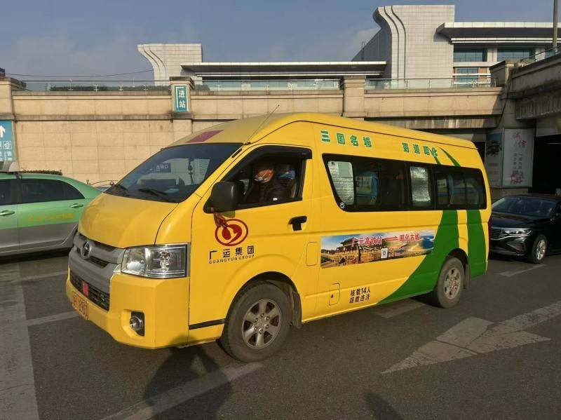 廣元高鐵站至昭化古城旅遊站點巴士開通