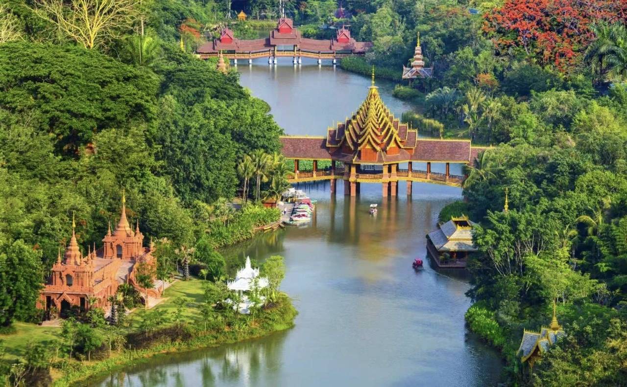 春節假期，西雙版納依託熱帶風情迎來旅遊高峰