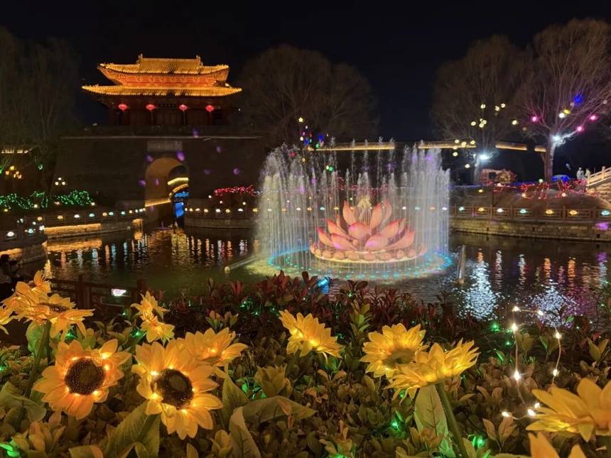 非遺花燈・膠香迎春——東阿中醫藥文化旅遊區春節活動引爆熱潮