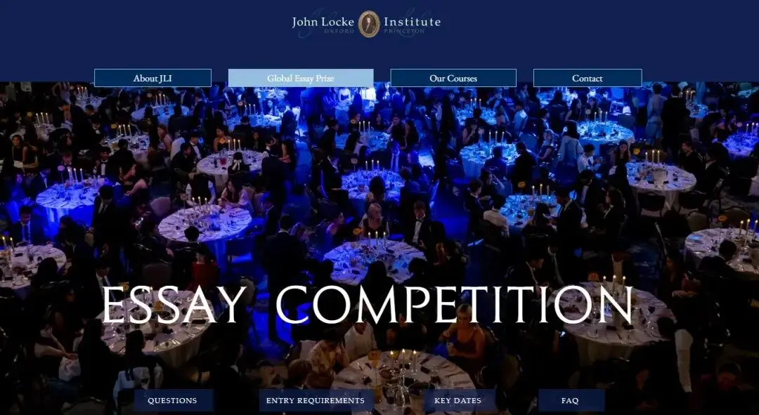 JohnLocke論文競賽報名中！約翰·洛克寫作營開課倒計時！