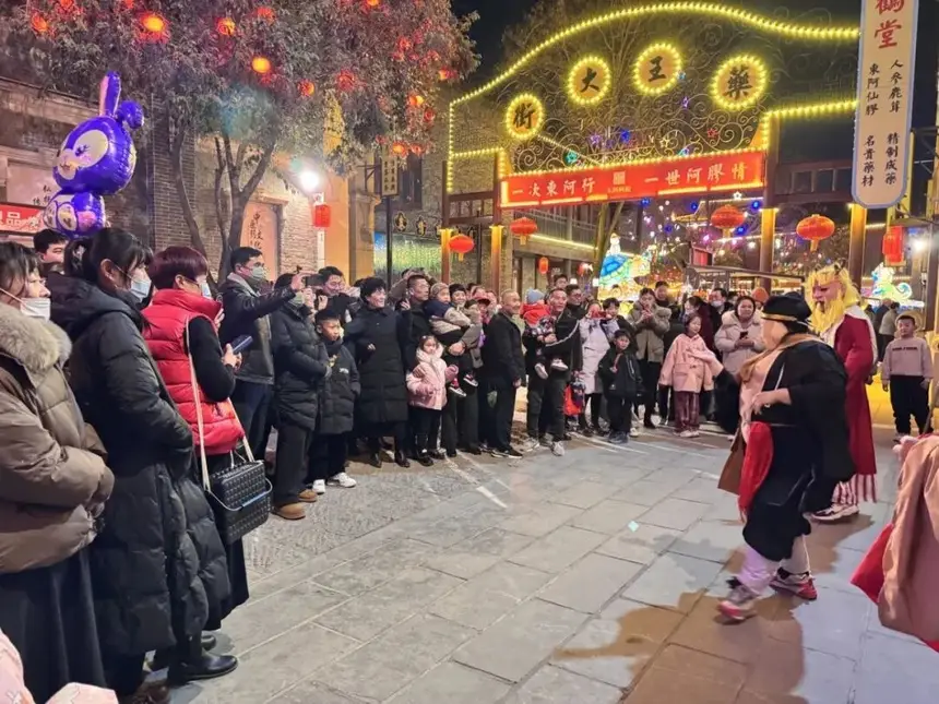 非遺花燈・膠香迎春——東阿中醫藥文化旅遊區春節活動引爆熱潮