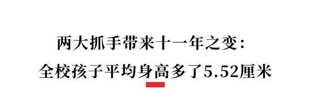 11年，學生平均增高5.52釐米！成都這所小學，登上教育部釋出會