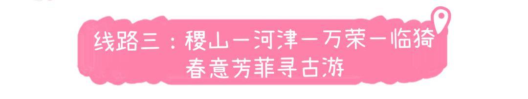 美景+美食！運城踏春賞花路線上新！5條供選！