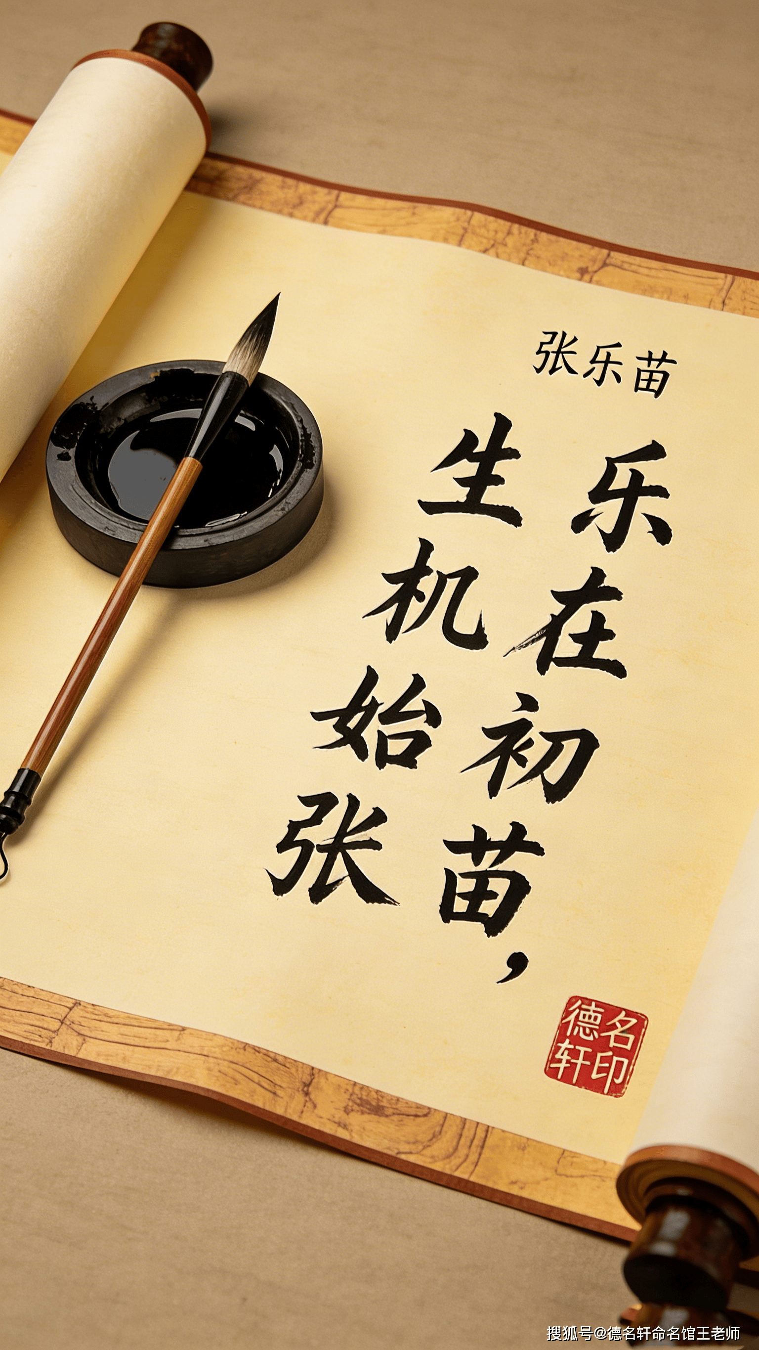 原創寶寶起名案例 張樂苗：樂在初苗，生機始張 父母都姓張怎麼給寶寶起名