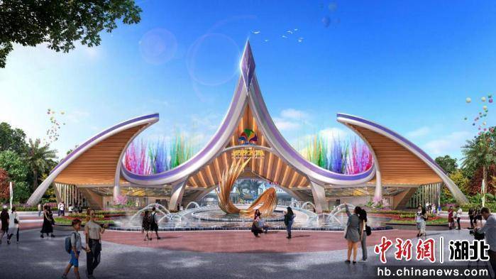 湖北孝感方特釋出“旅遊地圖” 三大樂園主體將亮相