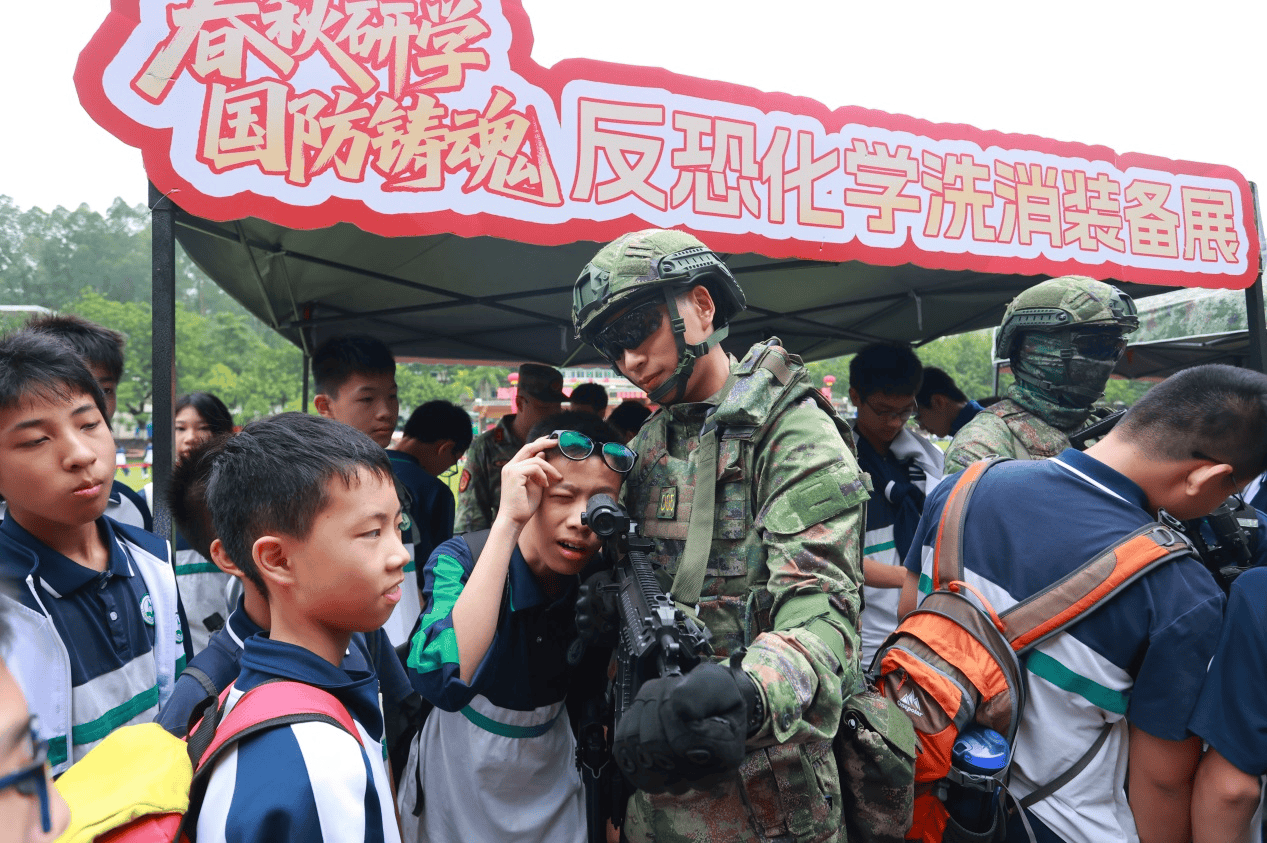 全市開展，超萬名學生參加！佛山“春假”國防教育活動啟動