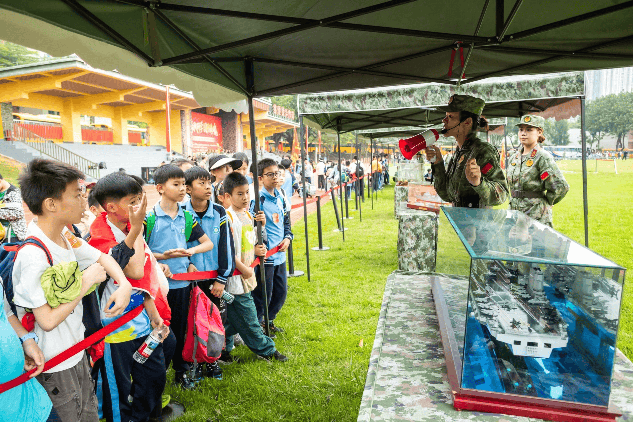 全市開展，超萬名學生參加！佛山“春假”國防教育活動啟動