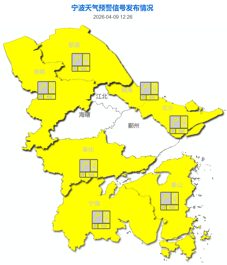 雷雨、強對流！即將大反轉，寧波人關好門窗