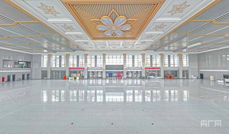 巢馬高鐵含山站、鄭蒲港站裝飾裝修工程全部完工