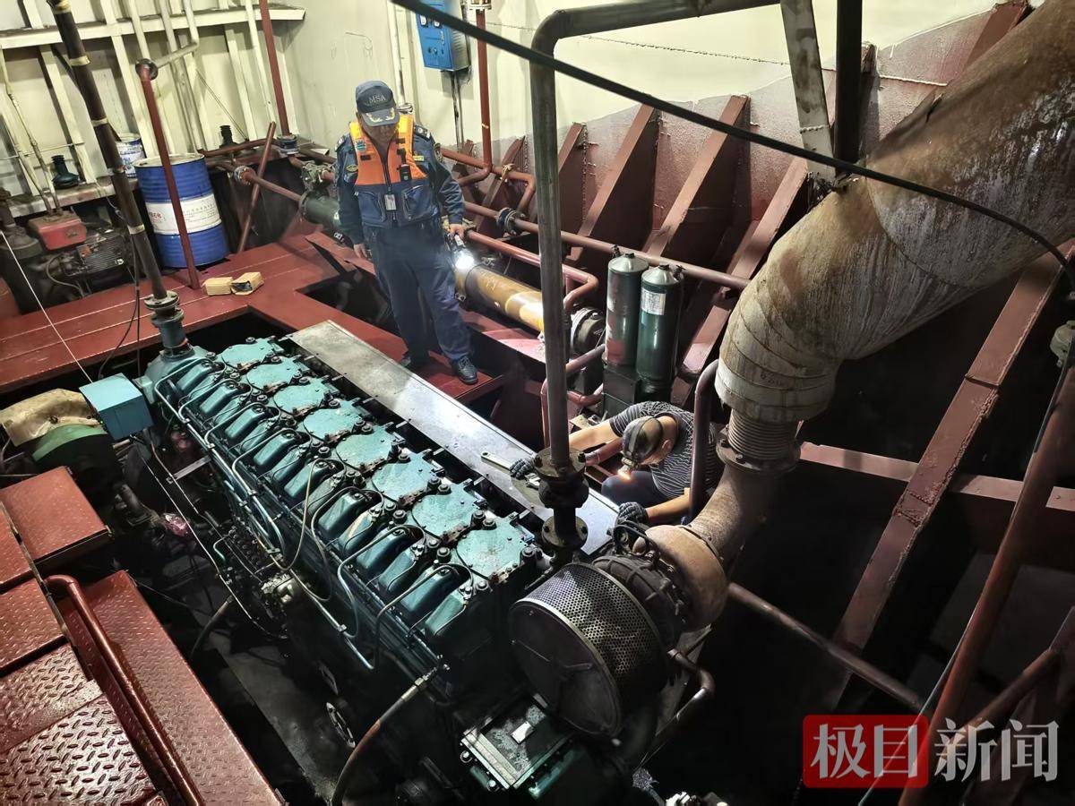 貨輪“帶病冒航”遇險情，黃石海事快速處置化危機