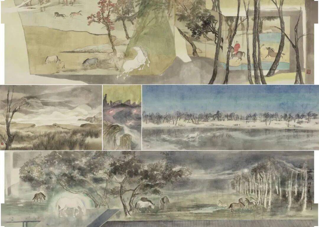 中國畫的筆墨探索 | “中央美院研究生畢業展”作品秀