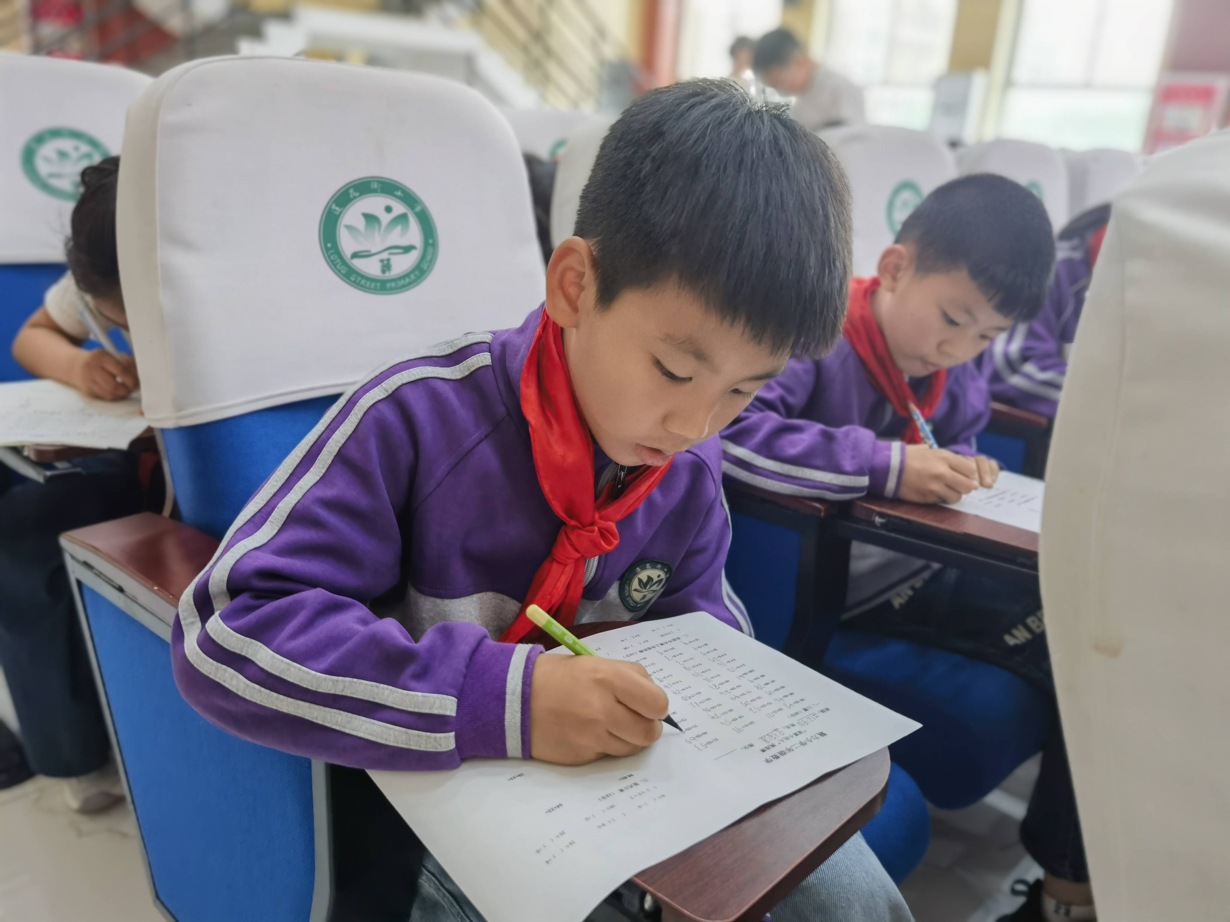 鄭州高新區蓮花街小學舉行口算比賽