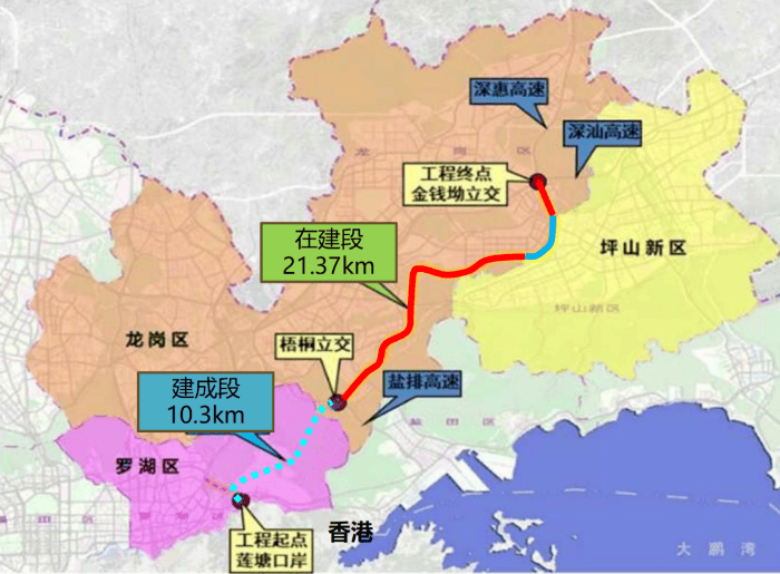 曾被質疑停工爛尾！官方明確深圳東部過境快速明年全面通車