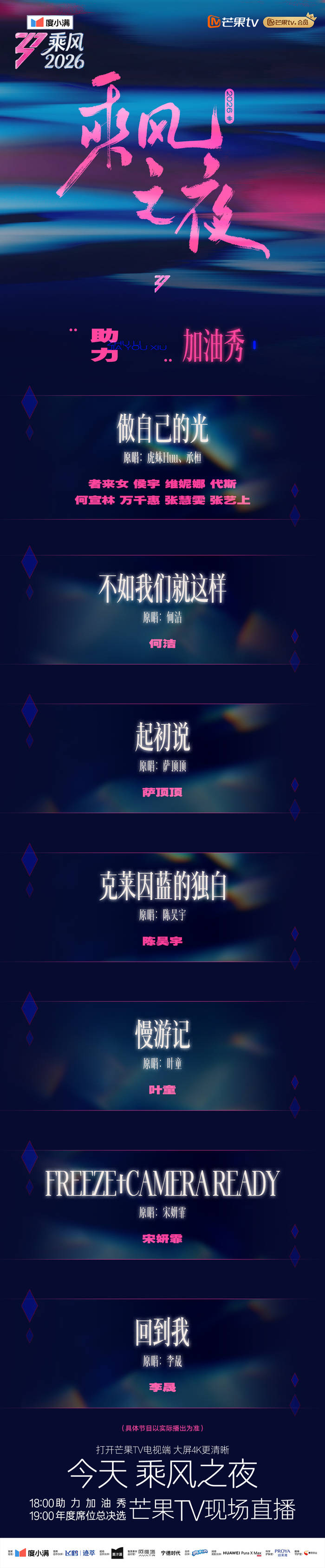 當一檔女性節目，選擇關掉“美顏濾鏡”