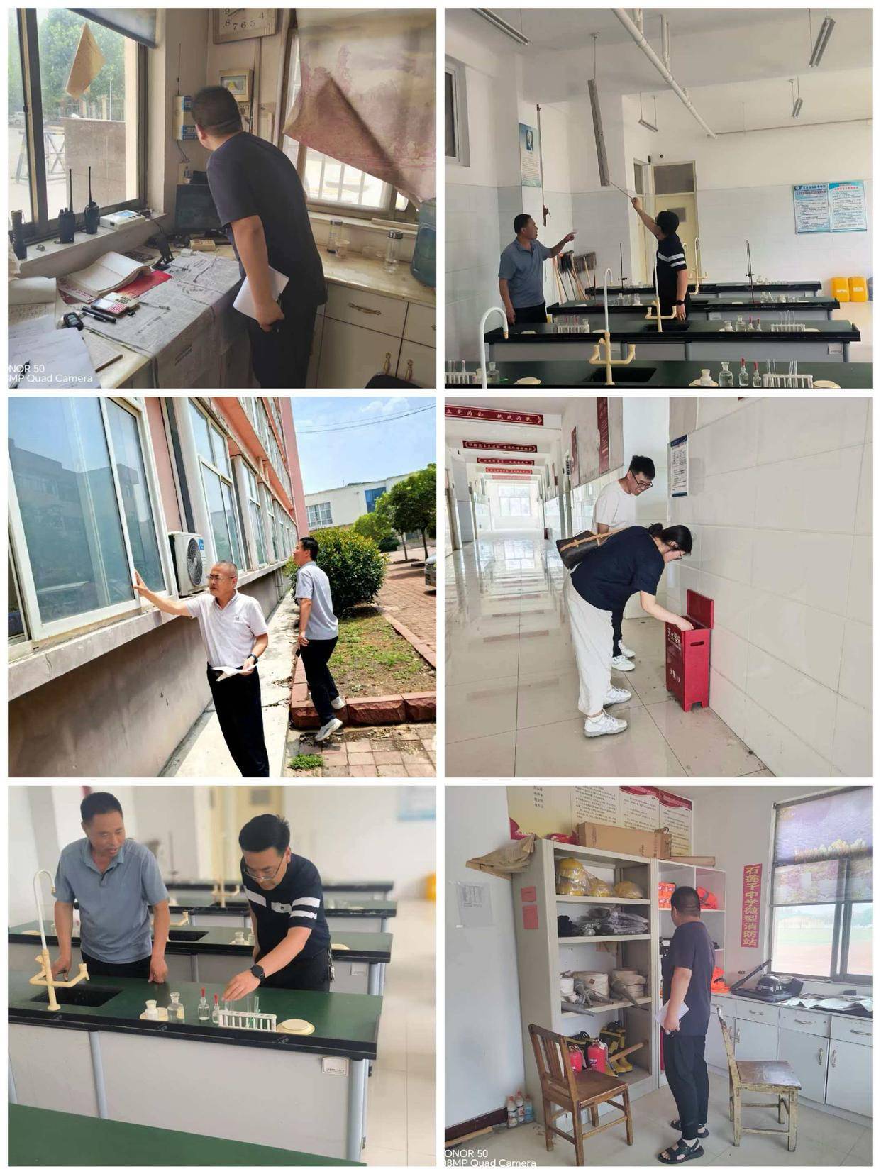 原創莒南縣石蓮子鎮初級中學開展暑假前安全大檢查