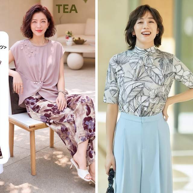 告別“奶奶風”！30-50+女性，如何把花卉穿出頂級質感