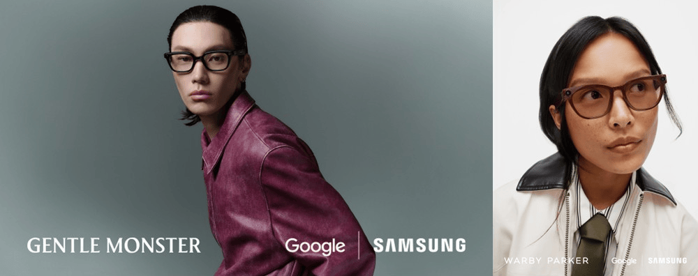 三星Galaxy AI眼鏡正式亮相，聯合Gentle Monster、Warby Parker打造Android XR新終端