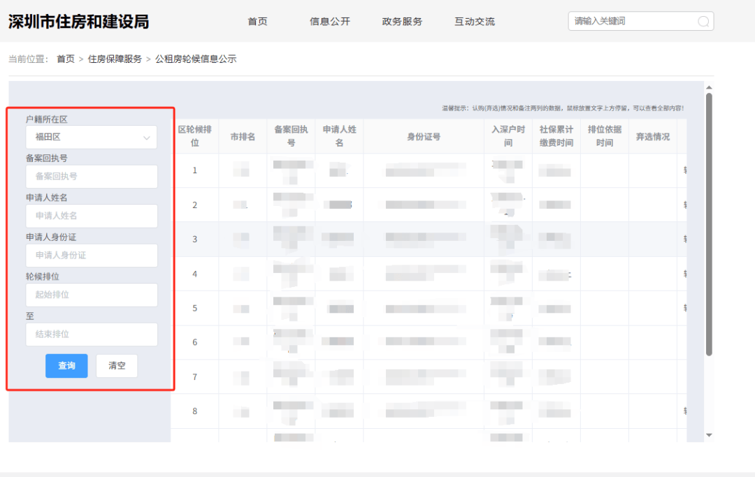 3折租房！2026深圳10區公租房最新輪候名單公佈！